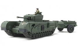Tamiya 1/48 British Tank Churchill MkVII Crocodile Plastic Model Kit